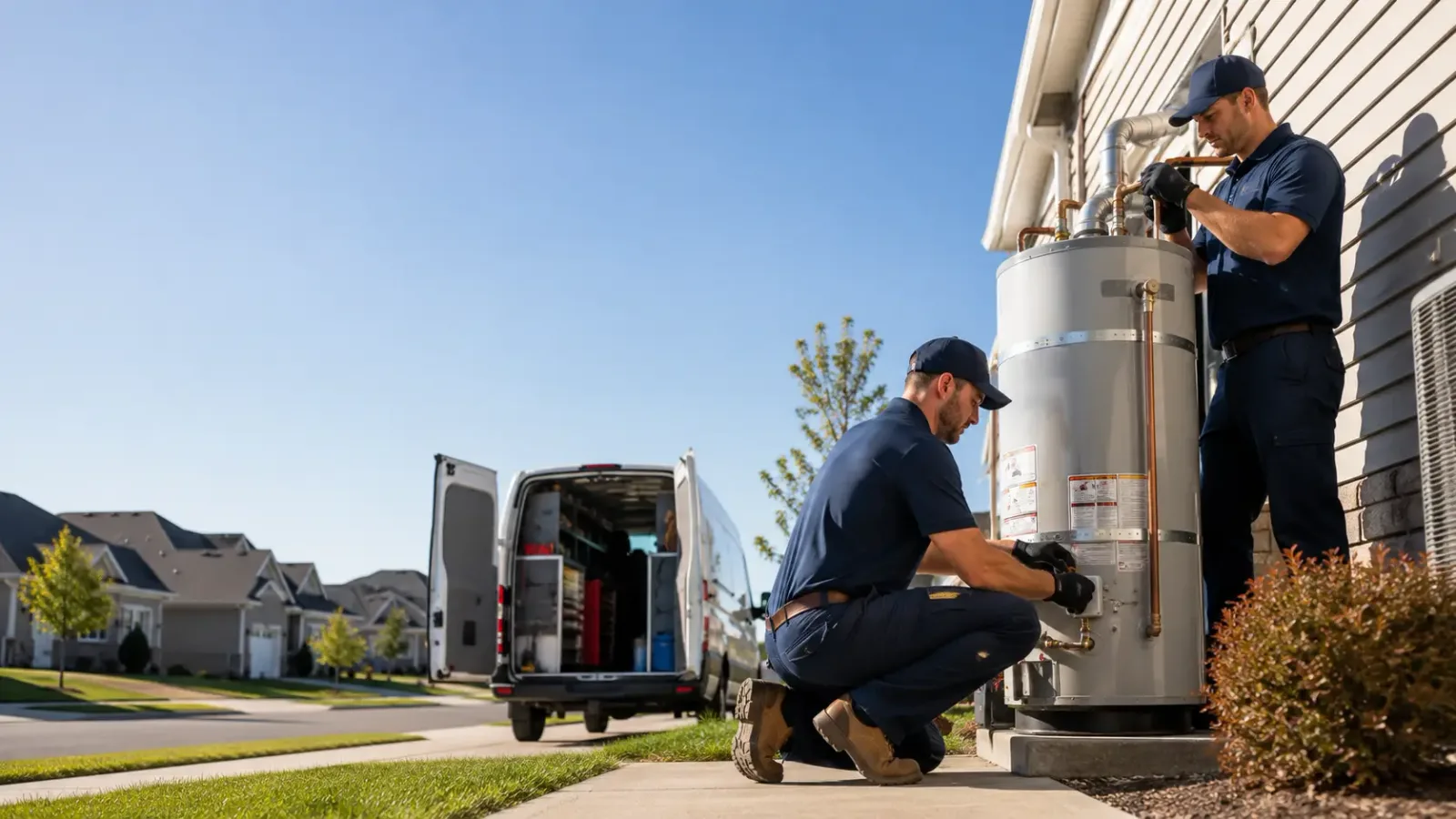 Water Heater Installation in Canaan, ME